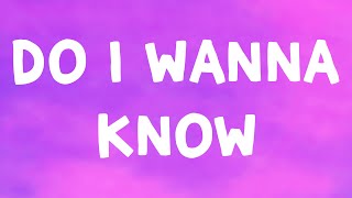 Hozier  Do I Wanna Know Lyrics [upl. by Tertia]