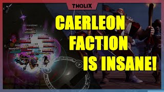 Caerleon Faction Fighting  Tank POV  Camlann  Albion Online [upl. by Giamo551]