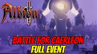 Albion Online  The Battle For Caerleon FULL EVENT [upl. by Encratis940]