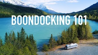 Boondocking 101  A Guide to Free Camping in Your RV [upl. by Skees]