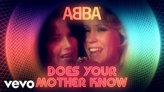 ABBA  Does Your Mother Know Official Lyric Video [upl. by Nelubez]