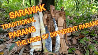 PARANG SARAWAK KNOW THE USES OF DIFFERENT PARANG [upl. by Aciretnahs740]