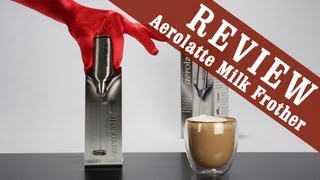 Aerolatte Milk Frother  Exclusive Review [upl. by Hannon]