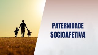 Paternidade socioafetiva [upl. by Lazor721]