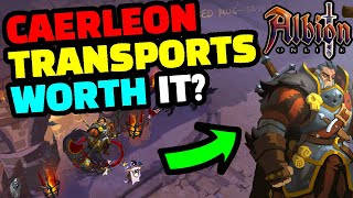 Caerleon Faction Transport Profit Per Hour  Albion Online [upl. by Inot885]