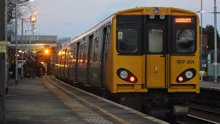 Trains at Birkdale 18012024 [upl. by Hairom643]