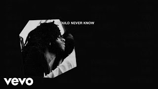 6LACK  Never Know Lyric Video [upl. by Oralia]