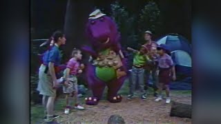 Barney amp Friends 122 A Camping We Will Go 1992  WTTW 1993 Broadcast [upl. by Bunch]