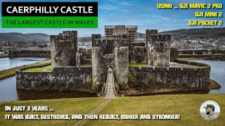 Caerphilly Castle  The Largest in Wales 2nd in Britain [upl. by Eimarrej]