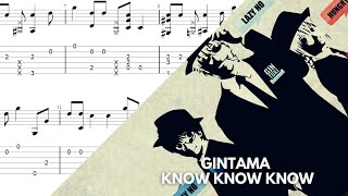 Gintama OP 17 full lyrics  Know Know Know HQ [upl. by Peadar]