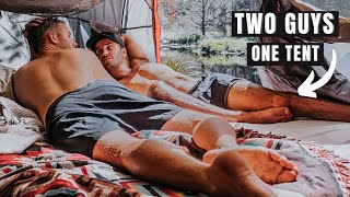 TWO GUYS ONE TENT  OffGrid Adventure [upl. by Conny]