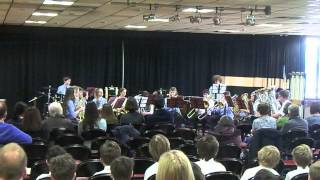 Caerleon Comprehensive School Brass Ensemble ABBA Gold Alan Fernie [upl. by Gomar]