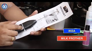 IKEA MILK FROTHER Review amp Battery Installation [upl. by Fausta]