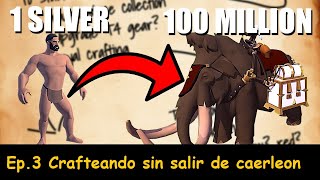 Albion Online de 0 a 100m  Ep 3  Crafteo sin salir de Caerleon  Gameplay Español [upl. by Enimzaj]