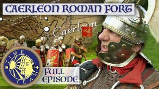 Caerleon Roman Legion Fort In Wales  Time Team [upl. by Eynobe]