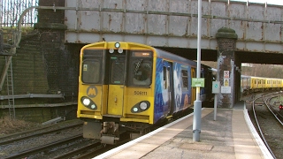 Half an Hour at 216  Birkenhead North Station 1022017  Class 507 508 terminus [upl. by Yekcor]