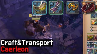 caerleon transport and craft albiononline [upl. by Kreis]