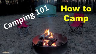 Camping 101 for Beginners  Useful Knowledge [upl. by Neille]