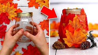 10 Fantastic Fall Themed Crafts To Make At Home [upl. by Nerad709]