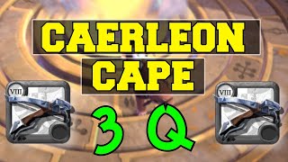 New CAERLEON CAPE  3Q COMBO With Light Crossbow  Corrupted Dungeons PvP  Albion Online  CD°54 [upl. by Anaytat]