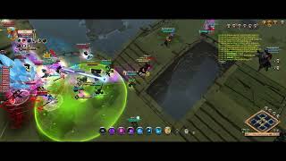 LYMHURST FACTION RED ZONE vs CAERLEON Albion Online Faction fight [upl. by Niggem]